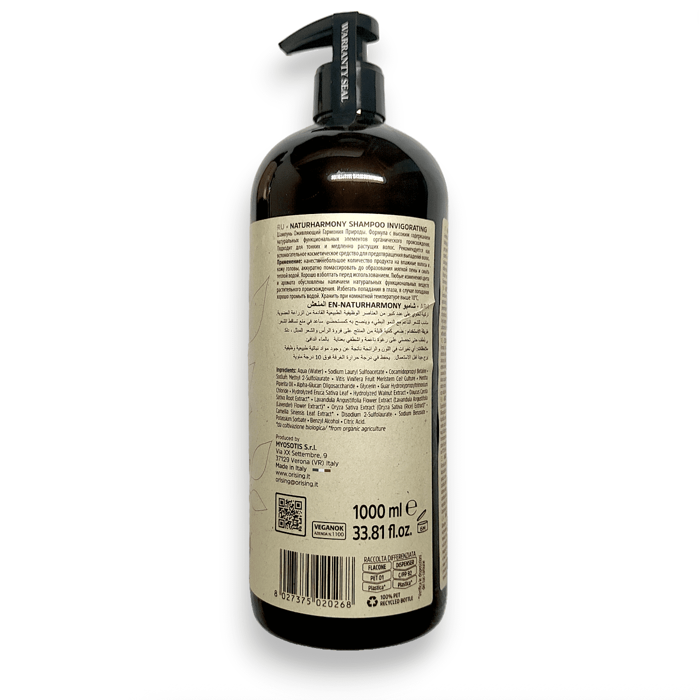 Invigorating Orising szampon NaturHarmony 1000 ml