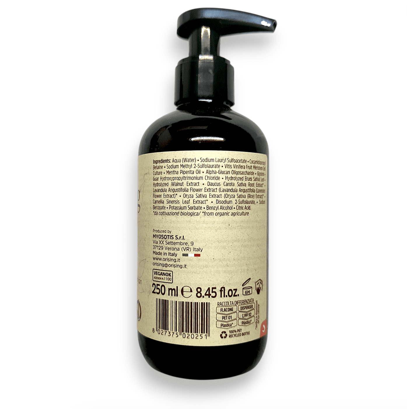 Invigorating Orising Szampon NaturHarmony 250 ml skład INCI