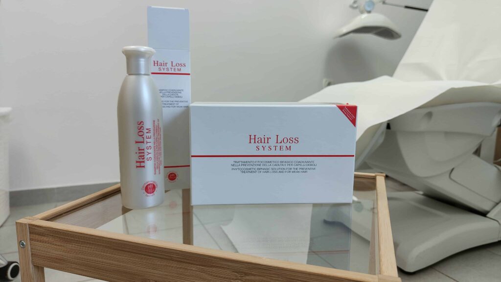 Hair Loss System Solaria Verona zestaw szampon i ampułki